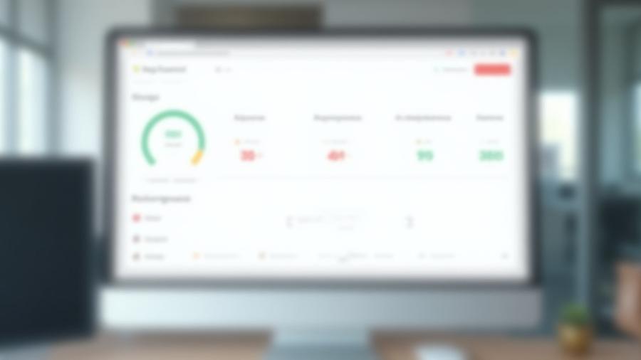 Google PageSpeed Insights rapport met een hoge score (groen) na optimalisatie, aantonend significantly verbeterde webshop performance.